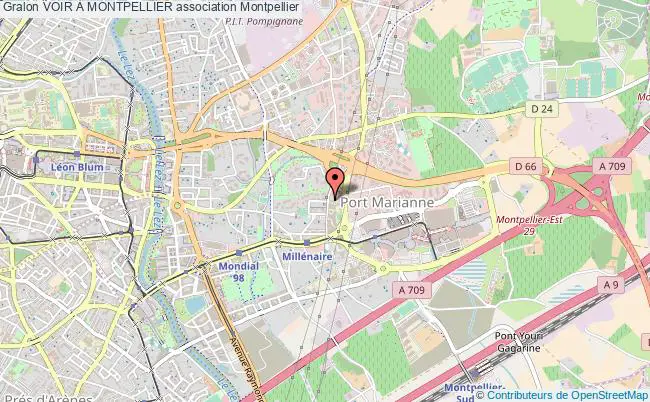 plan association Voir À Montpellier Montpellier