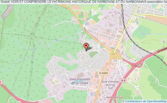 plan association Voir Et Comprendre Le Patrimoine Historique De Narbonne Et Du Narbonnais Narbonne