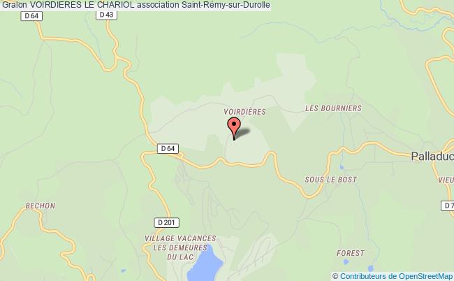 plan association Voirdieres Le Chariol Saint-Rémy-sur-Durolle