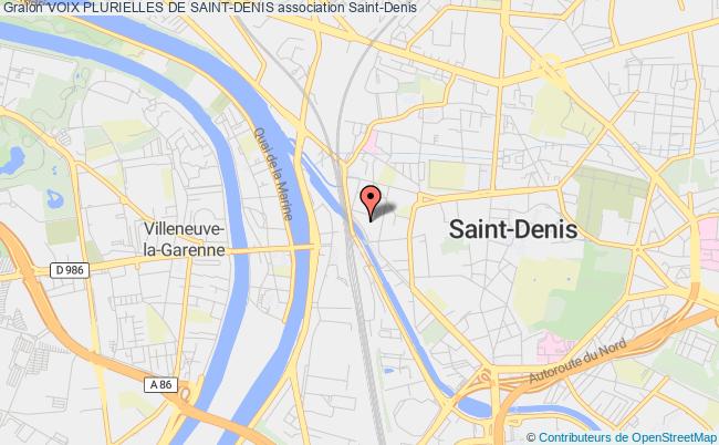 plan association Voix Plurielles De Saint-denis Saint-Denis