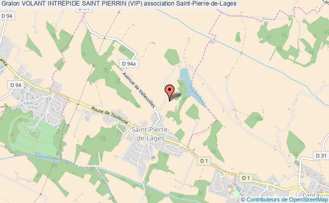 plan association Volant IntrÉpide Saint Pierrin (vip) Saint-Pierre-de-Lages