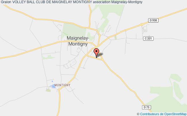plan association Volley Ball Club De Maignelay Montigny Maignelay-Montigny