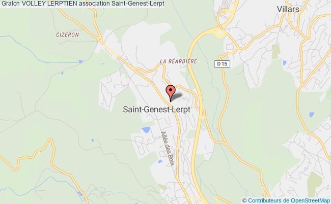 plan association Volley Lerptien Saint-Genest-Lerpt