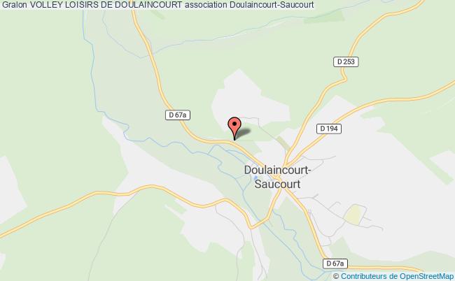 plan association Volley Loisirs De Doulaincourt Doulaincourt-Saucourt