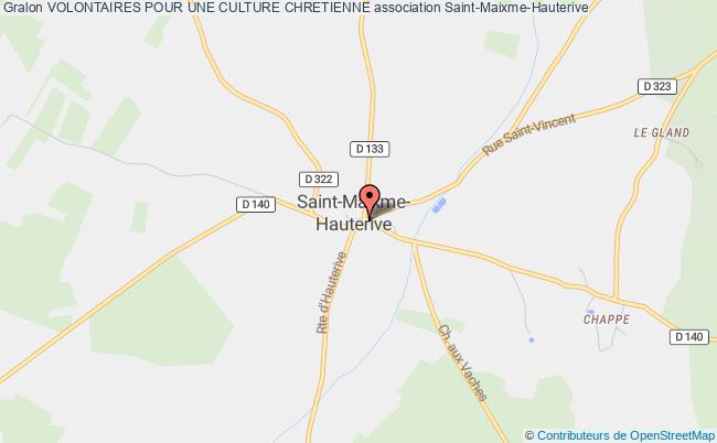 plan association Volontaires Pour Une Culture Chretienne Saint-Maixme-Hauterive