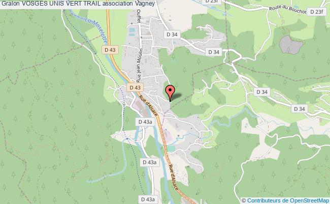 plan association Vosges Unis Vert Trail Vagney