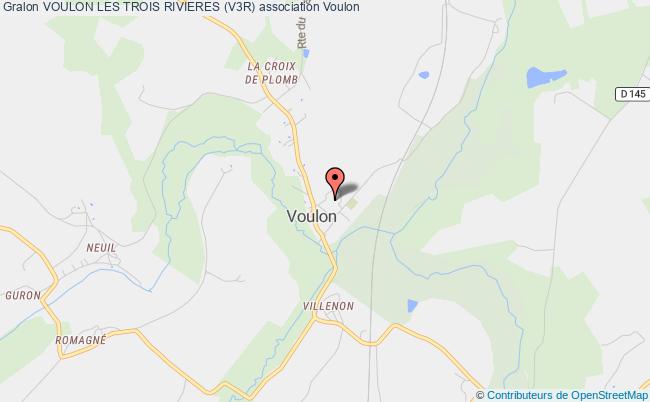 plan association Voulon Les Trois Rivieres (v3r) Voulon
