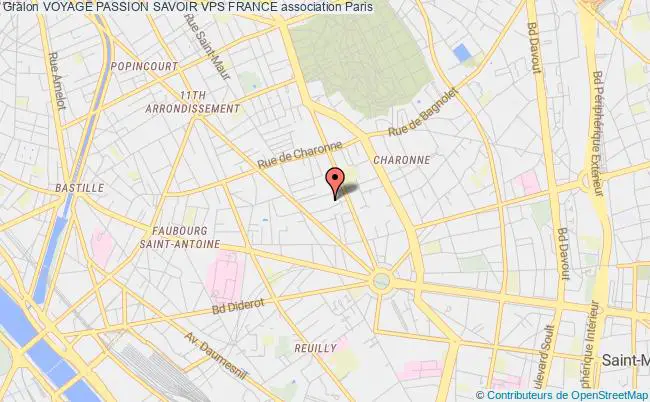 plan association Voyage Passion Savoir Vps France Paris