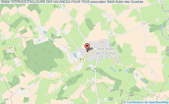 plan association Voyages D'ailleurs Des Vacances Pour Tous Saint-Aubin-des-Coudrais