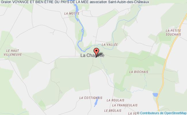 plan association Voyance Et Bien Être Du Pays De La MÉe Saint-Aubin-des-Châteaux