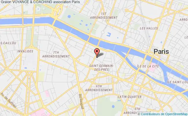 plan association Voyance & Coaching Paris