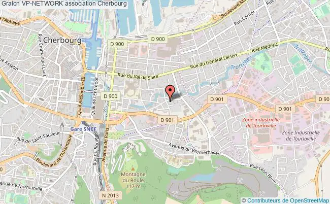 plan association Vp-network Cherbourg-Octeville
