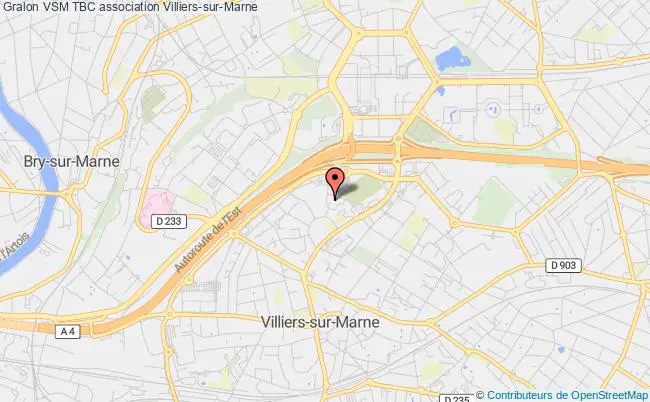 plan association Vsm Tbc Villiers-sur-Marne