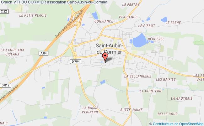 plan association Vtt Du Cormier Saint-Aubin-du-Cormier