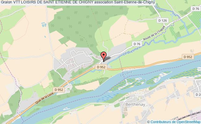 plan association Vtt Loisirs De Saint Etienne De Chigny Saint-Étienne-de-Chigny