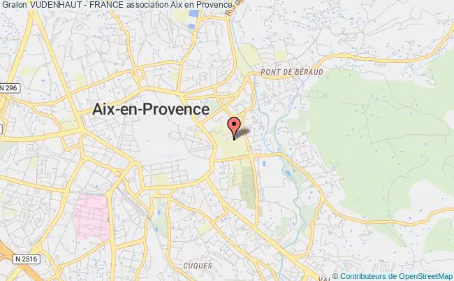 plan association Vudenhaut - France Aix-en-Provence