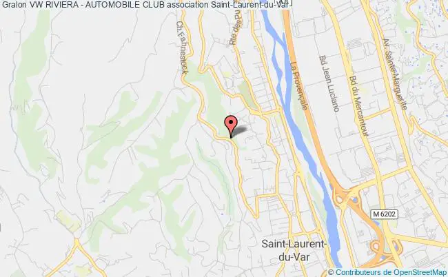 plan association Vw Riviera - Automobile Club Saint-Laurent-du-Var