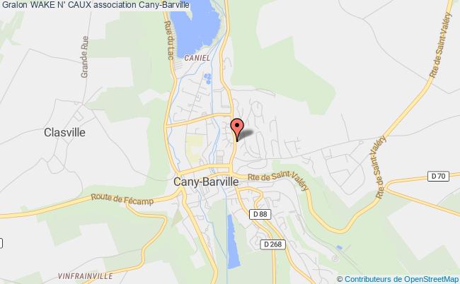 plan association Wake N' Caux Cany-Barville