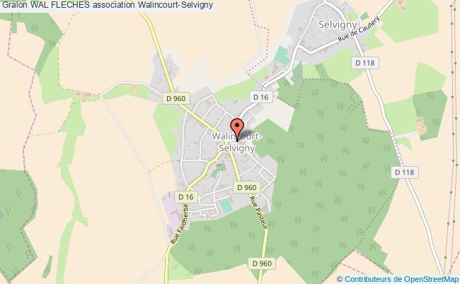 plan association Wal Fleches Walincourt-Selvigny