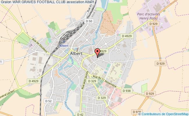 plan association War Graves Football Club Albert