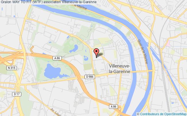 plan association Way To Fit (wtf) Villeneuve-la-Garenne