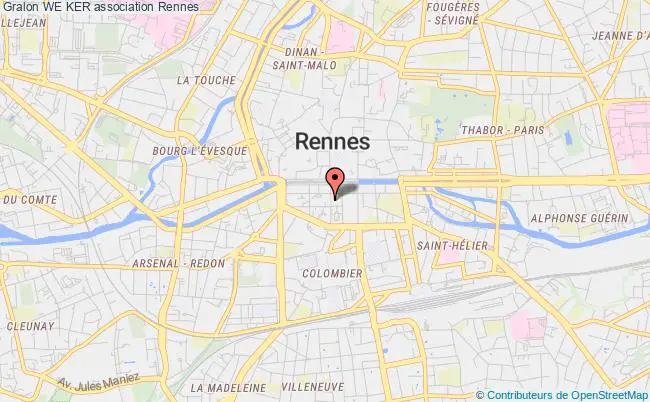 plan association We Ker Rennes