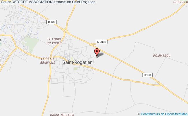 plan association Wecode Association Saint-Rogatien