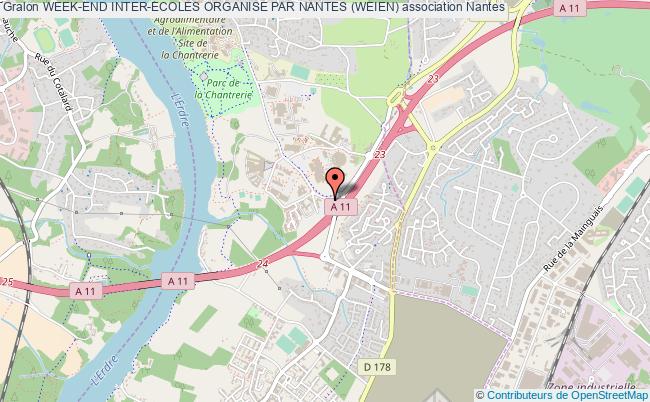 plan association Week-end Inter-ecoles Organise Par Nantes (weien) Nantes