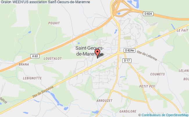 plan association Ween'us Saint-Geours-de-Maremne