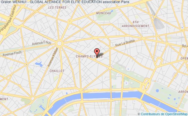plan association Wenhui - Global Alliance For Elite Education Paris