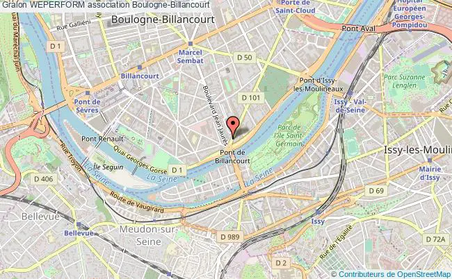 plan association Weperform Boulogne-Billancourt