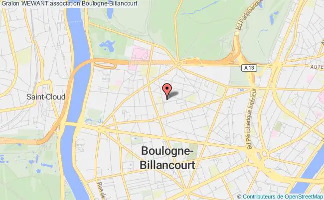 plan association Wewant Boulogne-Billancourt