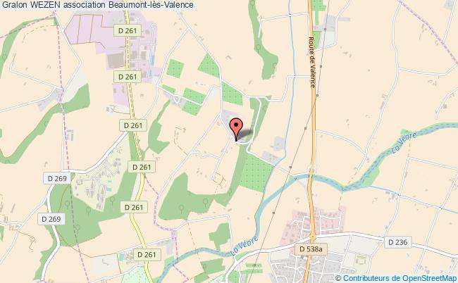 plan association Wezen Beaumont-lès-Valence