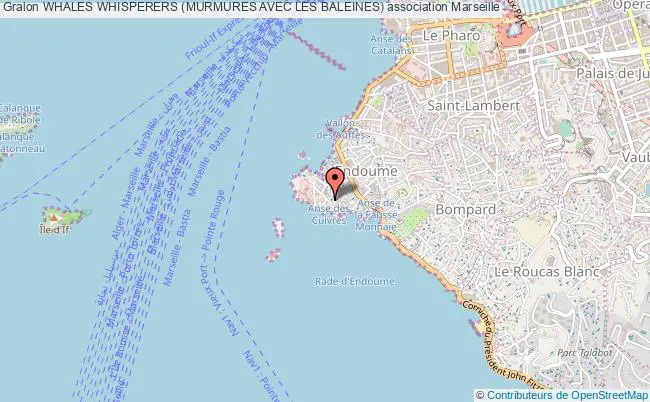 plan association Whales Whisperers (murmures Avec Les Baleines) Marseille