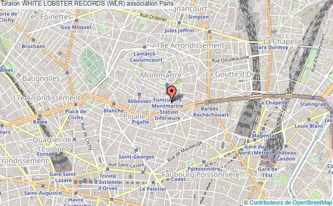 plan association White Lobster Records (wlr) PARIS