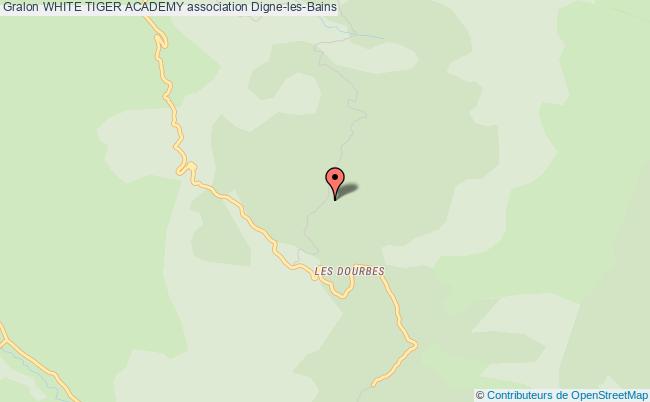 plan association White Tiger Academy Digne-les-Bains