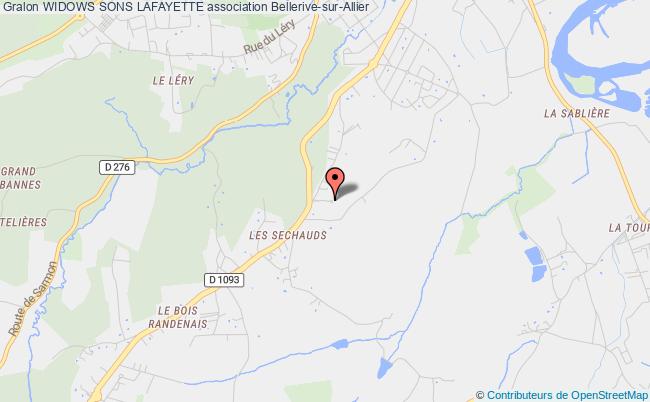 plan association Widows Sons Lafayette Bellerive-sur-Allier