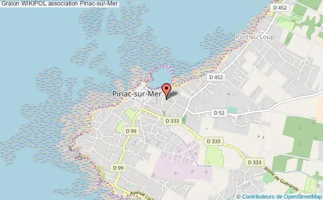 plan association Wikipol Piriac-sur-Mer