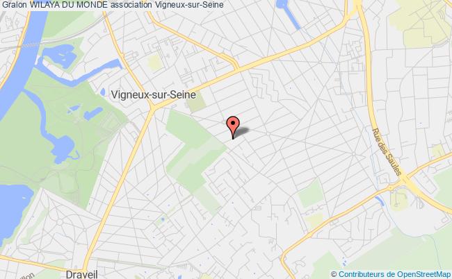 plan association Wilaya Du Monde Vigneux-sur-Seine