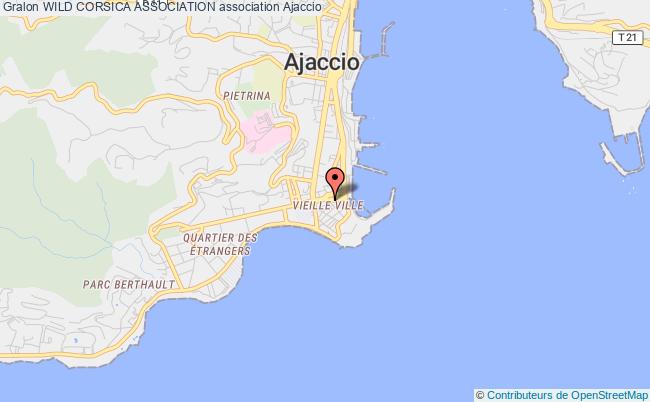 plan association Wild Corsica Association Ajaccio