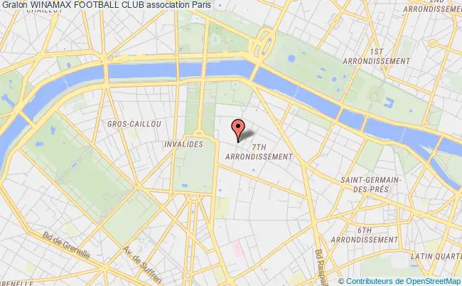 plan association Winamax Football Club Paris