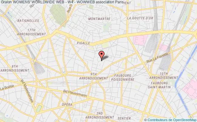 plan association Womens' Worldwide Web - W4 - Wowweb Paris