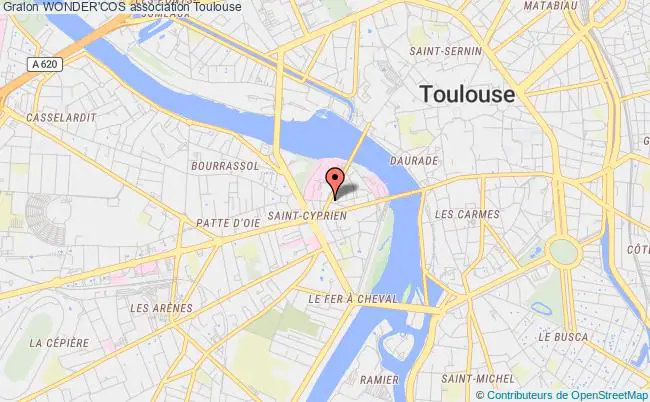 plan association Wonder'cos Toulouse