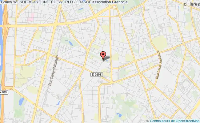 plan association Wonders Around The World - France Grenoble