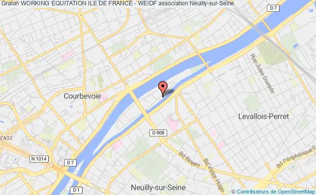 plan association Working Equitation Ile De France - Weidf Neuilly-sur-Seine