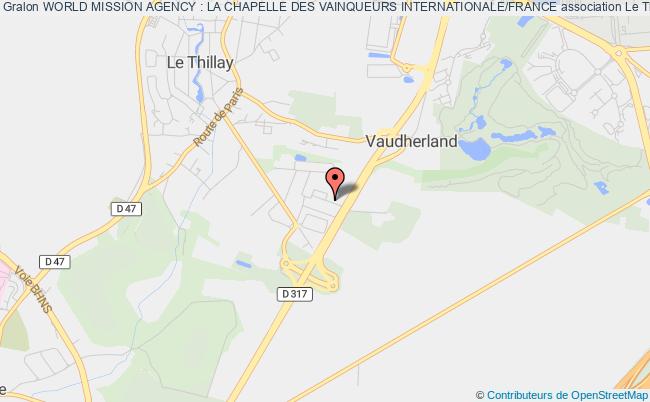 plan association World Mission Agency : La Chapelle Des Vainqueurs Internationale/france Le    Thillay