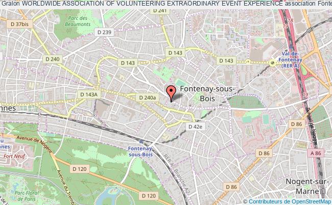 plan association Worldwide Association Of Volunteering Extraordinary Event Experience Fontenay-sous-Bois