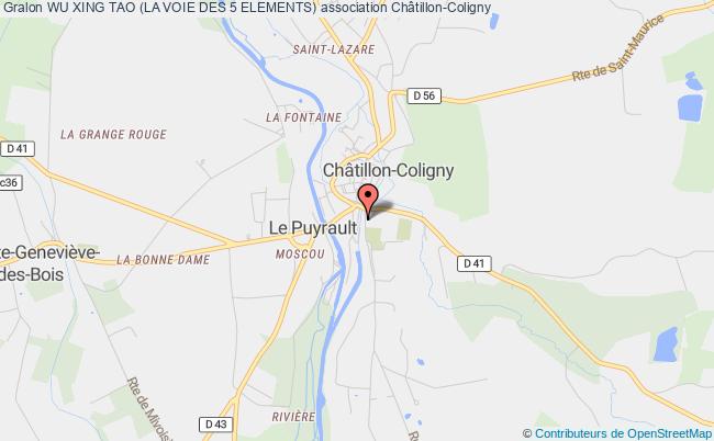 plan association Wu Xing Tao (la Voie Des 5 Elements) Châtillon-Coligny