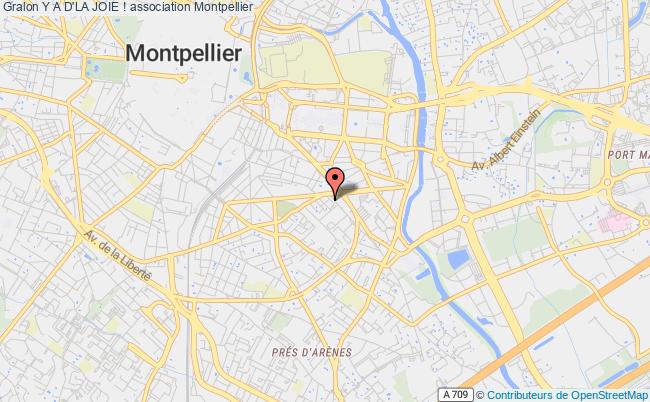 plan association Y A D'la Joie ! Montpellier