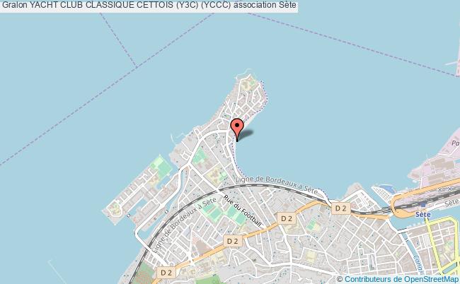 plan association Yacht Club Classique Cettois (y3c) (yccc) Sète